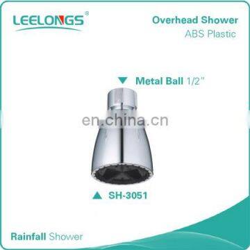 American Style Tiny Small Bathroom Fixed Plastic CHEAP Shower Head