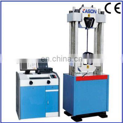 LEWS 100TON Computer Display Hydraulic Pull Force Wire Rope Bolt Tensile Strength Test Equipment/Tester/Testing Machine photo-3