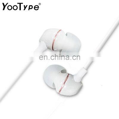 YooType 2021 Best Selling Ceramics Wired Earphone Piezo Speaker Stereo Audio Sounds Wired Earbuds photo-3
