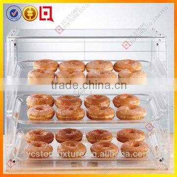 bread store plastic snack display rack