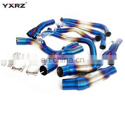 Motorcycle Exhaust System Full Set DB Killer Muffler Header Pipe Z1000 Z1000SX Exhaust Pipe photo-2