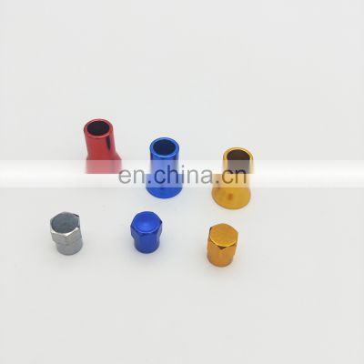 Colorful ALuminum Tire Valve Stem Sleeves And Hex Caps