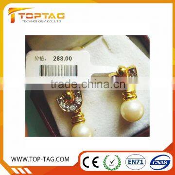 HF/UHF disposable printing plastic long range rfid jewelry tag