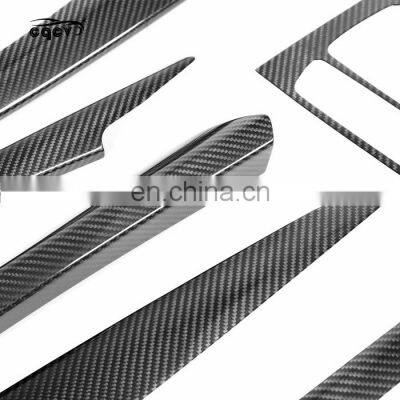 Carbon Fiber Dashboard Interior Accessories for Bmw X5 F15 With Shift Knob Trim photo-2