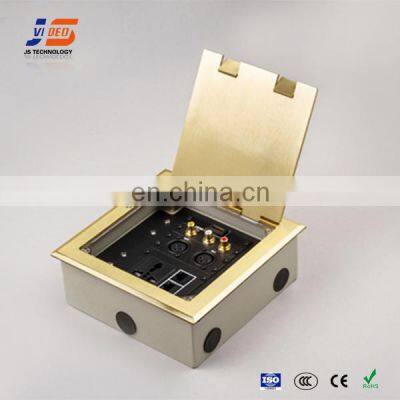 Electric Power And Data Recessed Floor Box