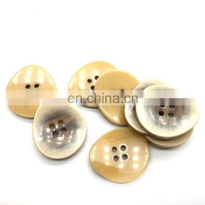 New Models Plastic Fashion Resin Recycled Polyester Button For Shirt Garments