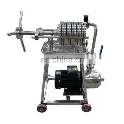 Stainless Steel Wine Filter Machine Portable Used Cooking Oil Recycling Machine photo-3