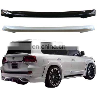 For Toyota Land Cruiser LC200 GRJ200 UZJ200 Rear  Middle  Spoiler Rear Trunk Wing ABS Unpainted Primer Color Car Accessories