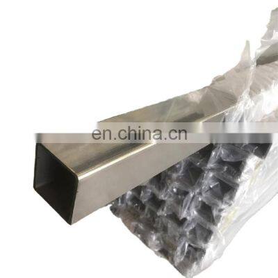 Polishing Hairline decoration 201 304 316 round square rectangular stainless steel pipe 304