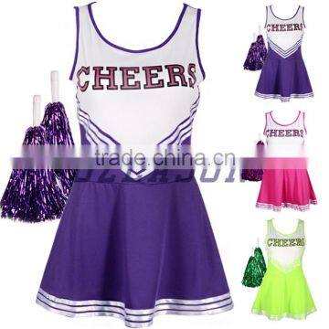 Sexy High School Girls Cheap Cheerleading Uniform Sublimation Cheerleading Uniform Kids photo-4