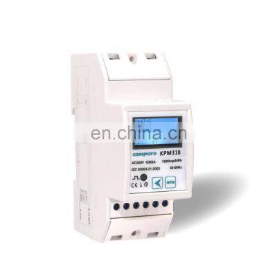 Prepaid modbus smart electricity meter device single phase static meter