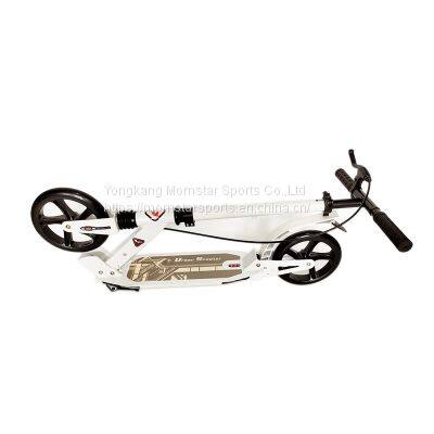 Wholesale Adult Aluminum Frame 200 mm Big Wheel Handbrake Folding Scooter