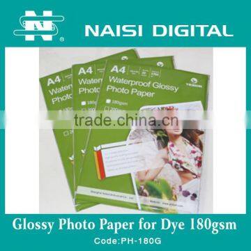 Glossy Photo Paper for Dye 180gsm