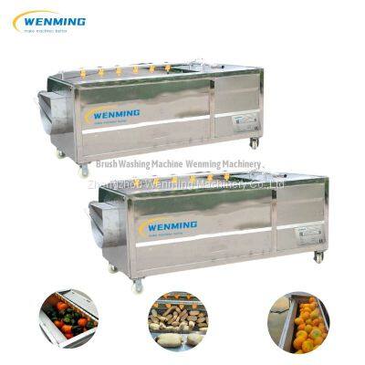 Potato / Carrot / Pumpkin / Lotus Root Brush Washing & Peeling Machine photo-4