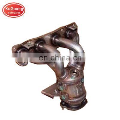 XUGUANG stainless steel high quality exhaust manifold catalytic converter for Chery A3