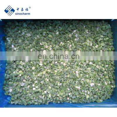 Sinocharm 2022 New Season BRC A Approved 5MM Cut IQF Frozen Chopped Spring Onion