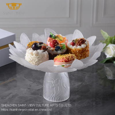 SAINT VIEW 2022 Butterfly Household Series Cake Minimalist Nordic Wedding Decoration Chocolate Tray Food Plate photo-3