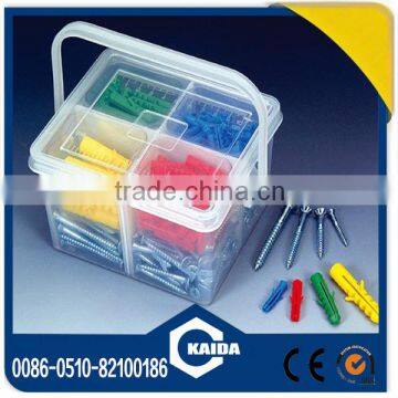 Color nylon anchor with plastic box packing