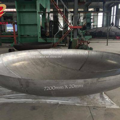 Section Forming Large Stainless Steel dish Dished head