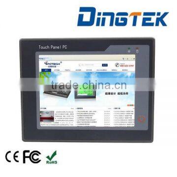 P080S 8 inch industrial mini touch screen panel embedded computer for industrial monitor all in one PC