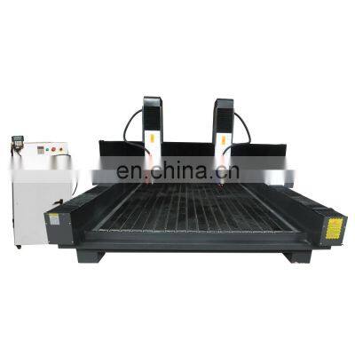 Double Heads 3D Stone Marble Professional Carving CNC Machinery Processing Granite Marble Tombstone Stone Engraving Carving