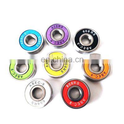 High Quality Large Inventory bearing 608 ABEC-9/11/7/5 Custom 608 Professional Concave skate Skateboard Bearings