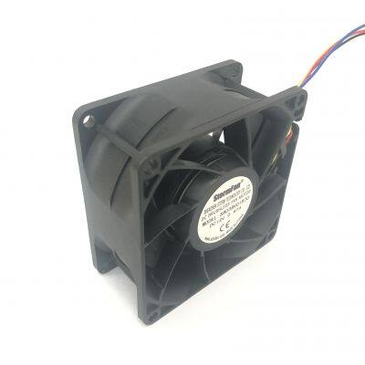 8038 Supercharged large air volume Inverter power fan Vehicle inverter power dissipation DC12 DC fan