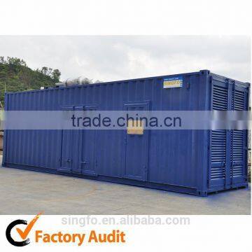 1200KVA Power Plant of Container Type Magnetic Power Diesel Generators With 4012-46TAG1A Engine for Sale photo-5