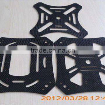 CNC cutting customized quadcopter frame hobby parts