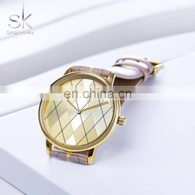 SHENGKE Lady Rhombus Cross Design Watches  Feminism Hand Watch  Relogio Feminino Ladies Quartz Watch  K0121L