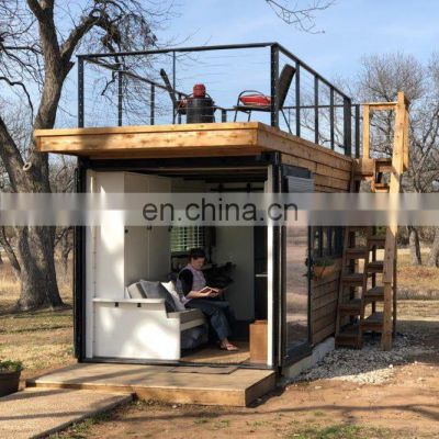 Luxury prefab tiny 20 40 feet fully furnished used shipping green house modular container home