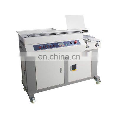 SPB-55HCA4 Soft Cover Book Binding Automatic a4 Book Making Processing Machine Side Glue Soft Cover Book Binder Binding Machine photo-2