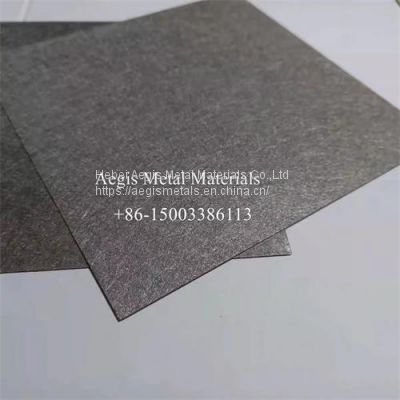 0.25mm 0.4mm 0.5mm 0.6mm 0.8mm Titanium Fiber Porous Ti Sintered Felts Liquid/Gas Diffusion Layer