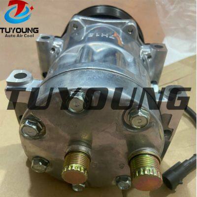 Sanden 7h15 auto ac compressor for Case New Holland Agriculture Agricultural tractor 87300121 87709773 Sanden 8217 6020