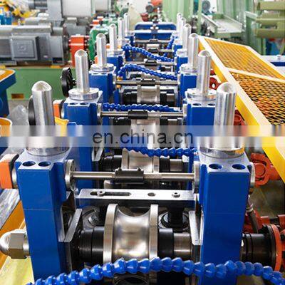 Industrial use high performance automatic pipe finishing mill erw pipe tube mill