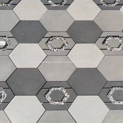 Middle Type Fully-automatic Multi-functional Interlock Brick Machine JF-QT10-15 photo-4