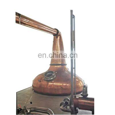 red copper apple brandy processing line