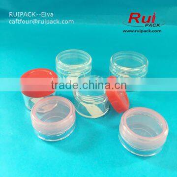 Mini Cosmetic Cream Jar, Clear Facial Cream Jar, Plastic Jar 10ml 15ml 20ml photo-3