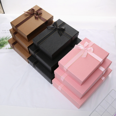 High-end customizable size box delivery box kraft paper