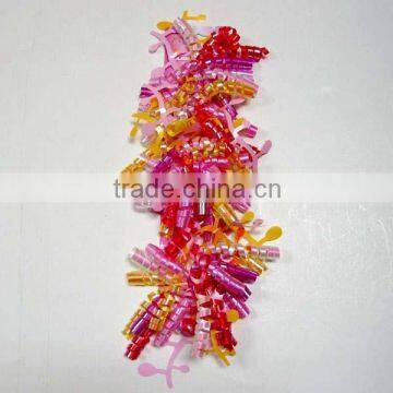 Decoration Gift and Celebration Party Ribbon Bow in 12cm*12 Lips Iridescent pp Metallic Curly Ribbon Bow photo-5