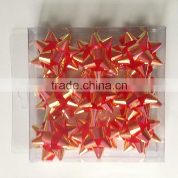 Star Bow Type and Polyester or nylon Material ribbon bow