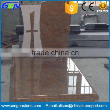 High Quality European Style Granite Frame Tombstone