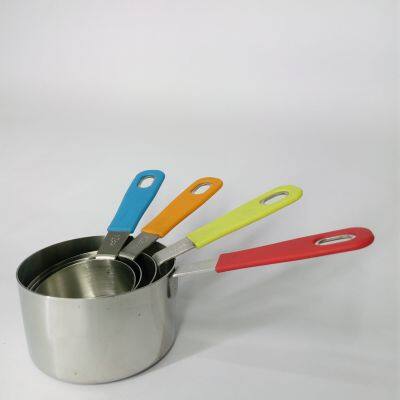 This is a Measuring Spoon Set With Plastic Handles and Connected by a Metal Ring for Convenience. With an Egg Separator Included, the Set is Handy for Any Mum or Aspiring Cook. This Measuring Spoon Set is a Must for Any Kitchen photo-3