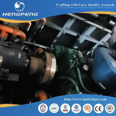 Heavy-Duty Construction China Manufacturer Booster Pump Station Dredger for Tough Jobs