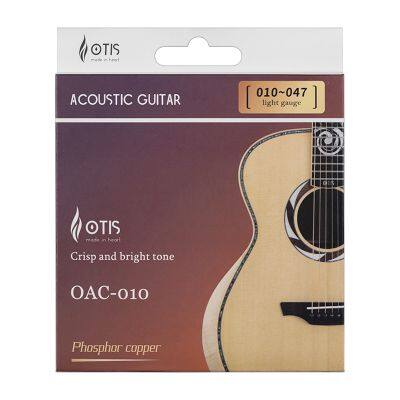 China Factory Phosphor Bronze Coated Acoustic Guitar Strings Set OAC-010 photo-1