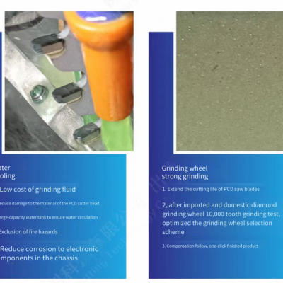 Fully Automatic Tooth Grinding Machine for Pcd Diamond Saw Blades, High Efficiency and High Precision, Non - Edm Corrosion, Water - Cooled and Safe photo-2