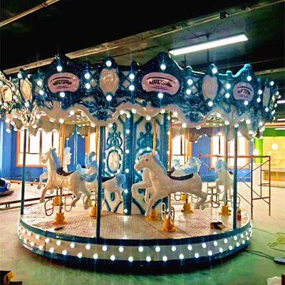 Price of 16-seat Carousel. Manufacturer for Custom Processing of 12-seat Luxury Carousels