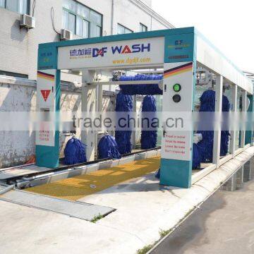 High Speed Tunnel Car Wash Machine 60Cars Per Hour 9Brushes PE-T9 40000USD