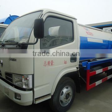 Dongfeng used trucks sewage truck,3m3 sewage vacuum suction truck supplier