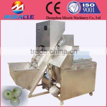 Stainless steel conveyor onion peeler/onions peeling machine/onion skin removing machine